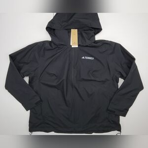 adidas MT RR Jacket PLU Black Women's Size 2X HN5490 Hiking Senderismo New
